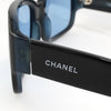CHANEL Matelasse 彩色太阳镜 黑色蓝色