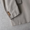 Jil Sander 单排扣修身夹克，露背，春夏，米色