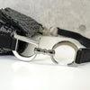 Dior Saddle Trotter 黑色帆布单肩包