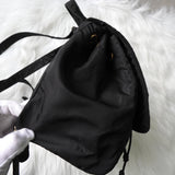 プラダ ポコノ テスート ナイロン ミニ リュックサック ブラック - NEWSED