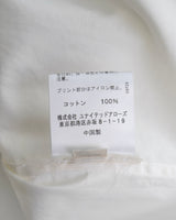 アクネ ストゥディオズ フォトパッチ 長袖シャツ ブラウス ホワイト レディース - NEWSED