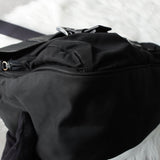 プラダ トライアングルロゴ ナイロン / レザー ショルダーバッグ メッセンジャーバッグ ブラック - NEWSED