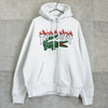 Lacoste x Thrasher 白色徽标连帽衫