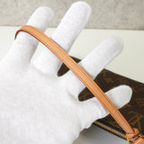 ルイ・ヴィトン モノグラム ポシェット アクセソワール レザー ハンドバッグ ワンショルダーバッグ ブラウン - NEWSED