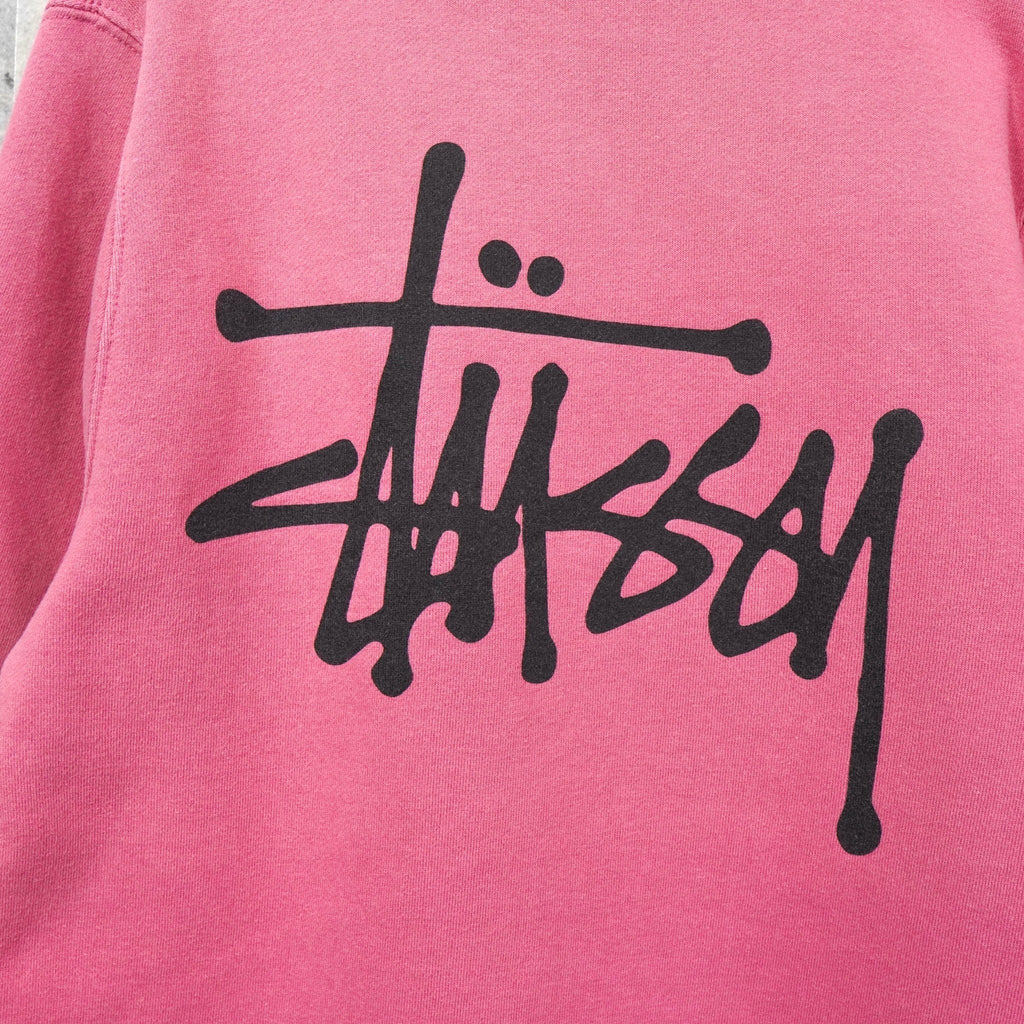 stussy パーカー ピンクロゴ Stussy Stock Logo Applique パーカー ピンク 日本 新作 | Stussy Japan