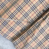 Burberry 米色马标刺绣 Nova 格纹短袖衬衫