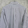 Ralph Lauren Logo Stripe Long Sleeve Shirt in Navy/White