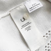 Fred Perry 徽标刺绣镂空针织白色 Polo 衫