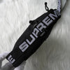 Supreme Logo 尼龙黑色 Pochette 单肩包
