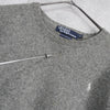 Polo Ralph Lauren 徽标刺绣针织灰色女款