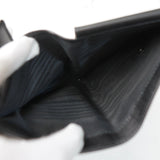 プラダ サファイアーノ 三つ折 財布 ブラック - NEWSED