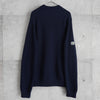 Lacoste Alpaca Plain Raglan Knit Navy