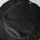 ジャックムス ロゴ フリンジ バケットハット 帽子 ブラック - NEWSED