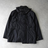 バーバリー ホースロゴ刺繍 ダウンジャケット ブラック - NEWSED