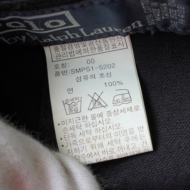 ポロ ラルフローレン ロゴ キャップ ブラック - NEWSED