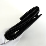 プラダ サフィアーノ レザー トライアングルロゴ 二つ折り財布 ブラック - NEWSED