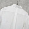 Polo Ralph Lauren 徽标刺绣亚麻白色长袖衬衫