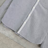 蓝灰色 Fred Perry 徽标刺绣长袖衬衫