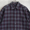 バーバリー ホースロゴ 刺繍 ノバチェック 半袖シャツ ネイビー