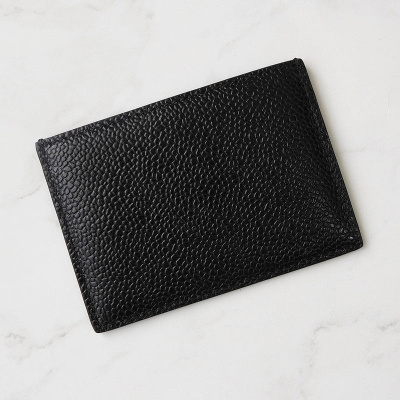 トムブラウン レザー パスケース カードケース ブラック - NEWSED