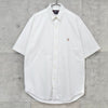 Polo Ralph Lauren 白色徽标刺绣短袖衬衫