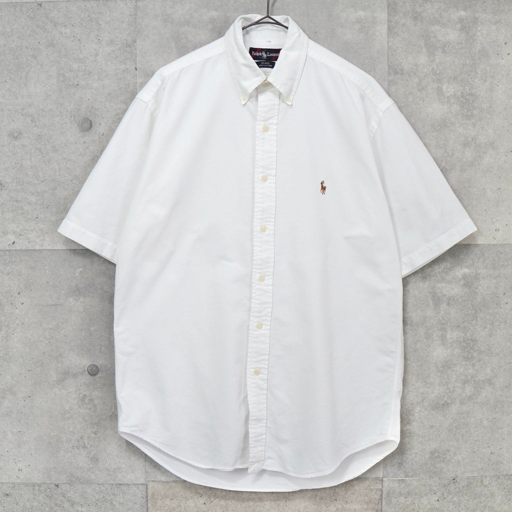 Polo Ralph Lauren 白色徽标刺绣短袖衬衫
