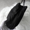 Prada Tessuto / Leather Tote Bag Black