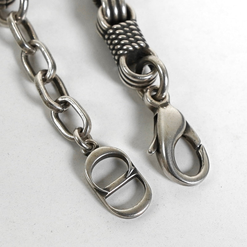 クリスチャン ディオール バッファロー ブレスレット シルバー - NEWSED