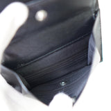 プラダ ナイロン 三つ折り財布 トライアングルロゴ ブラック - NEWSED