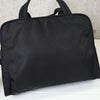 Prada Tessuto Pocono Nylon Triangle Logo Handbag in Black