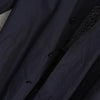 Givenchy logo embroidered liner vest and navy coat