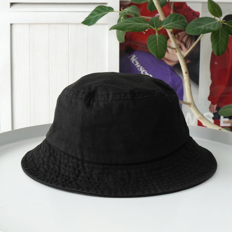 ステューシー バケットハット ロゴ ブラック - NEWSED