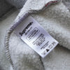 Supreme Logo 双色灰色连帽衫