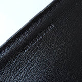 セリーヌ レザー スモール トリフォールドウォレット 二つ折り財布 ブラック - NEWSED