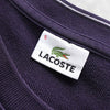 海军蓝 Lacoste 徽标贴片运动衫