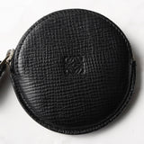 ロエベ アナグラム レザー コインケース ブラック 箱付き - NEWSED