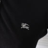 Burberry 女士黑色徽标短袖 Polo 衫