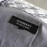 バーバリー ブラックレーベル ホースロゴ クレリックシャツ 長袖シャツ グレー - NEWSED