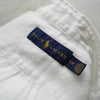 Polo Ralph Lauren 徽标刺绣亚麻白色长袖衬衫