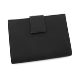 プラダ トライアングルロゴ テスート / サフィアーノ 二つ折り財布 ブラック - NEWSED