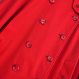 バーバリー ヴィンテージ ノバチェック裏地 トレンチコート レッド - NEWSED