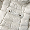 バーバリー ブルーレーベル ファー ダウンジャケット ダウンコート ファー取り外し可能 レディース ホワイト