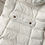 バーバリー ブルーレーベル ファー ダウンジャケット ダウンコート ファー取り外し可能 レディース ホワイト - NEWSED