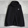 Nike Logo Zip 连帽衫 黑色