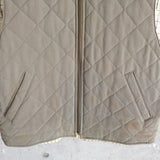 バーバリー フェイクレイヤード レザー襟 ハーフコート ハンティングジャケット ライナー付き グレーカーキ/ブラウン - NEWSED