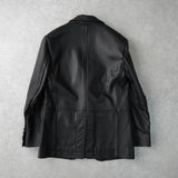 アンダースンベル アンダーソンベル 牛革 カウレザー レザージャケット ブラック メンズ - NEWSED