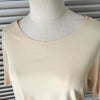 MM6 Maison Margiela 女士米黄色短袖上衣