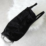 プラダ ポコノ テスート ナイロン レザー トートバッグ ブラック ギャランティーカード付き - NEWSED