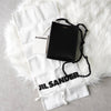 Jil Sander Tangle Small Leather Shoulder Bag/Pochette in Black, Unused with Tags