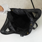 セリーヌ ヴィンテージ サークルロゴ ナイロン メッシュ トートバッグ ブラック - NEWSED